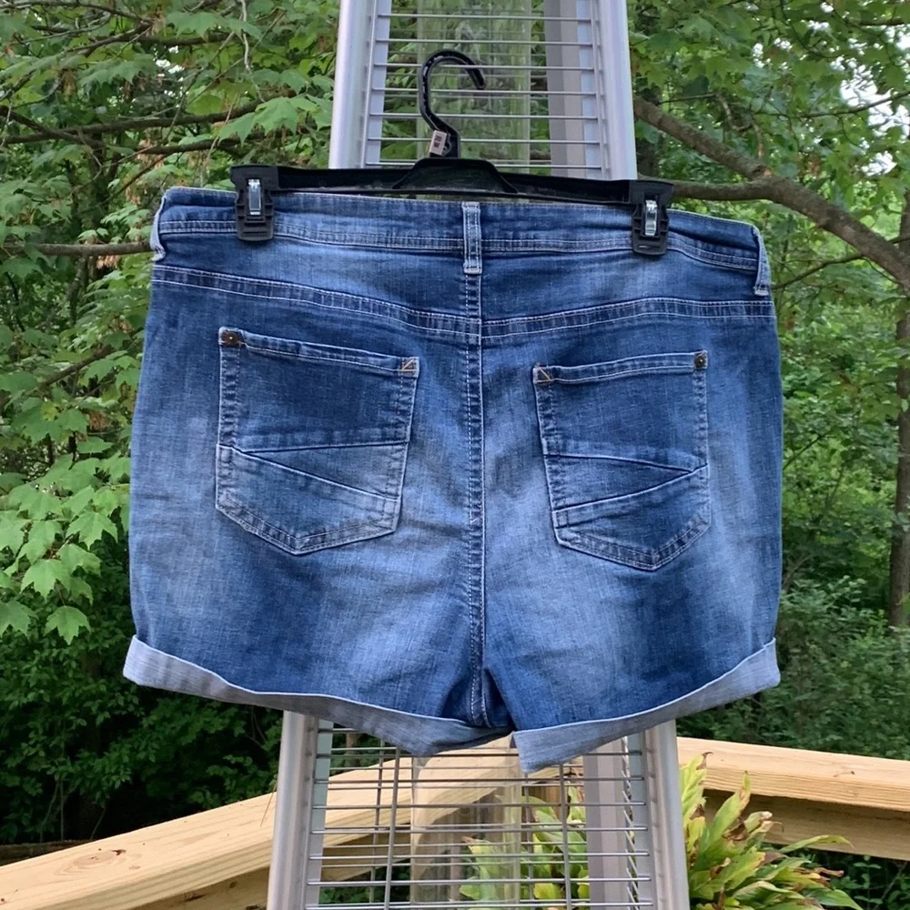 Wallflower Denim Shorts - Picture 2 of 4